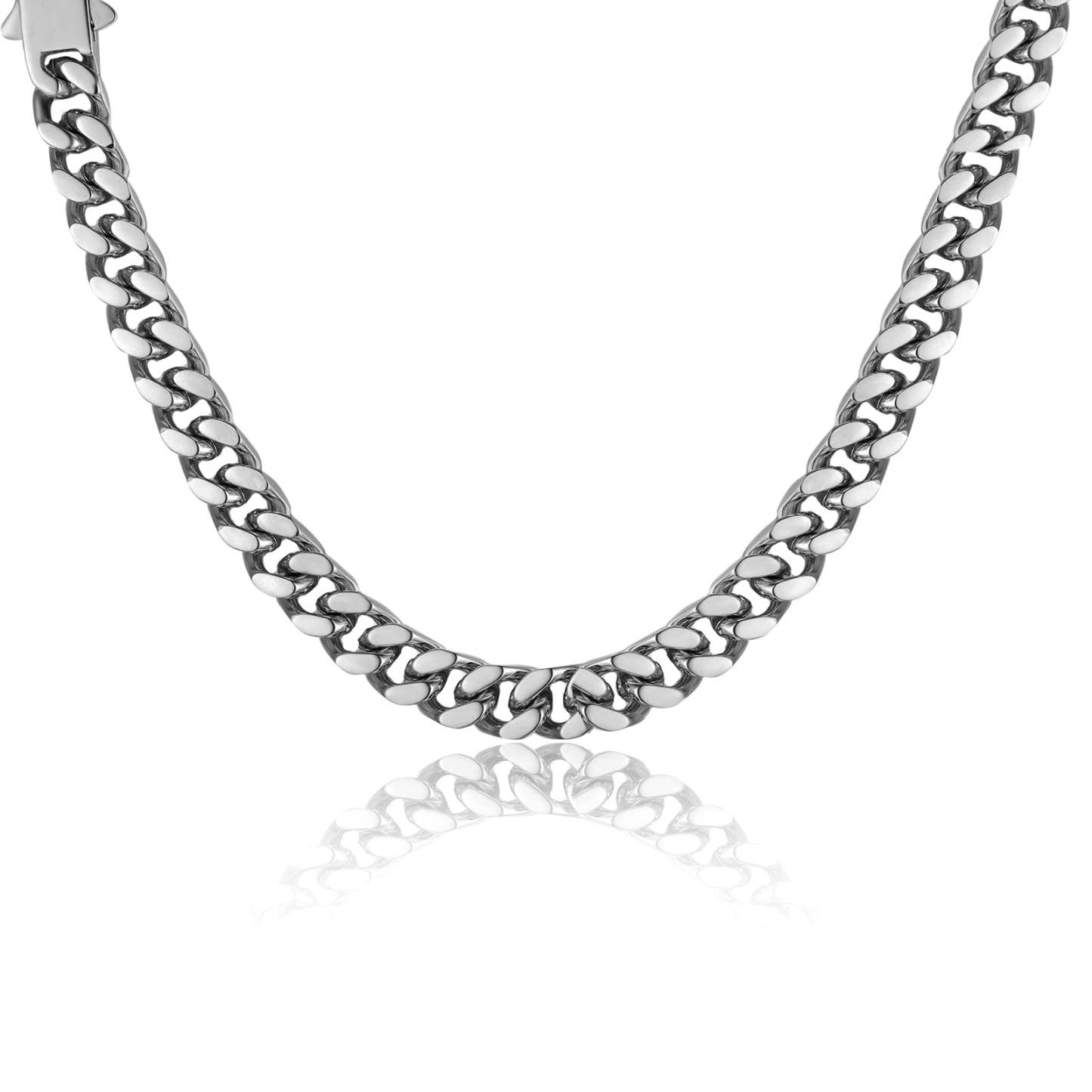 Father's Day Gift Cuban Link Chain Bracelet Stainless Steel 10mm Men Bracelet-Engravingift