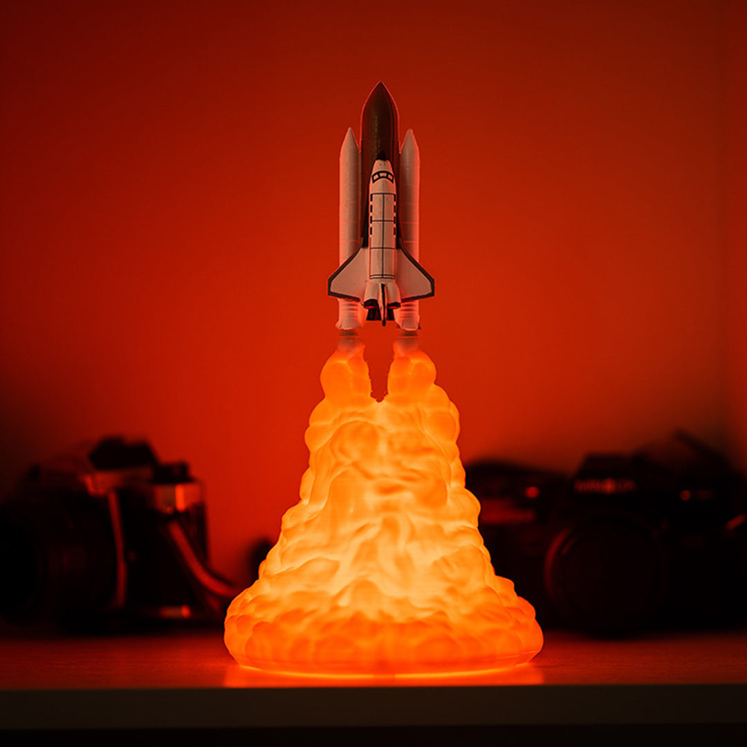 Christmas Gift Rocket Lamp/Space Shuttle Lamp-Engravingift