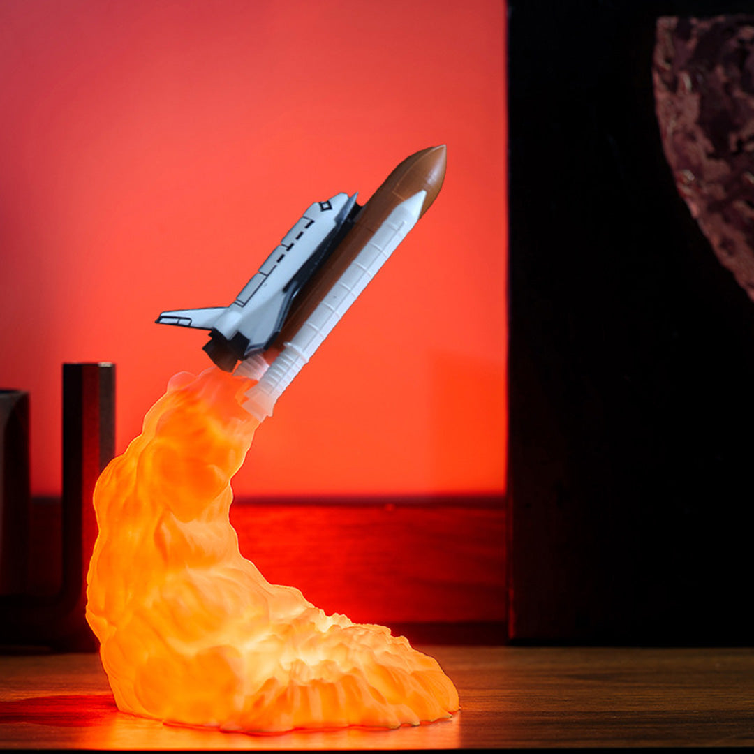 Christmas Gift Rocket Lamp/Space Shuttle Lamp-Engravingift