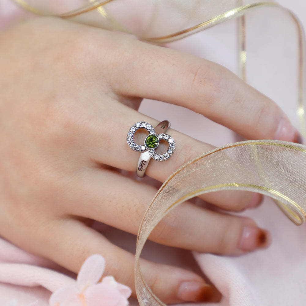 Mother's Day Gift Infinity Love Mom Symbol Ring-Engravingift