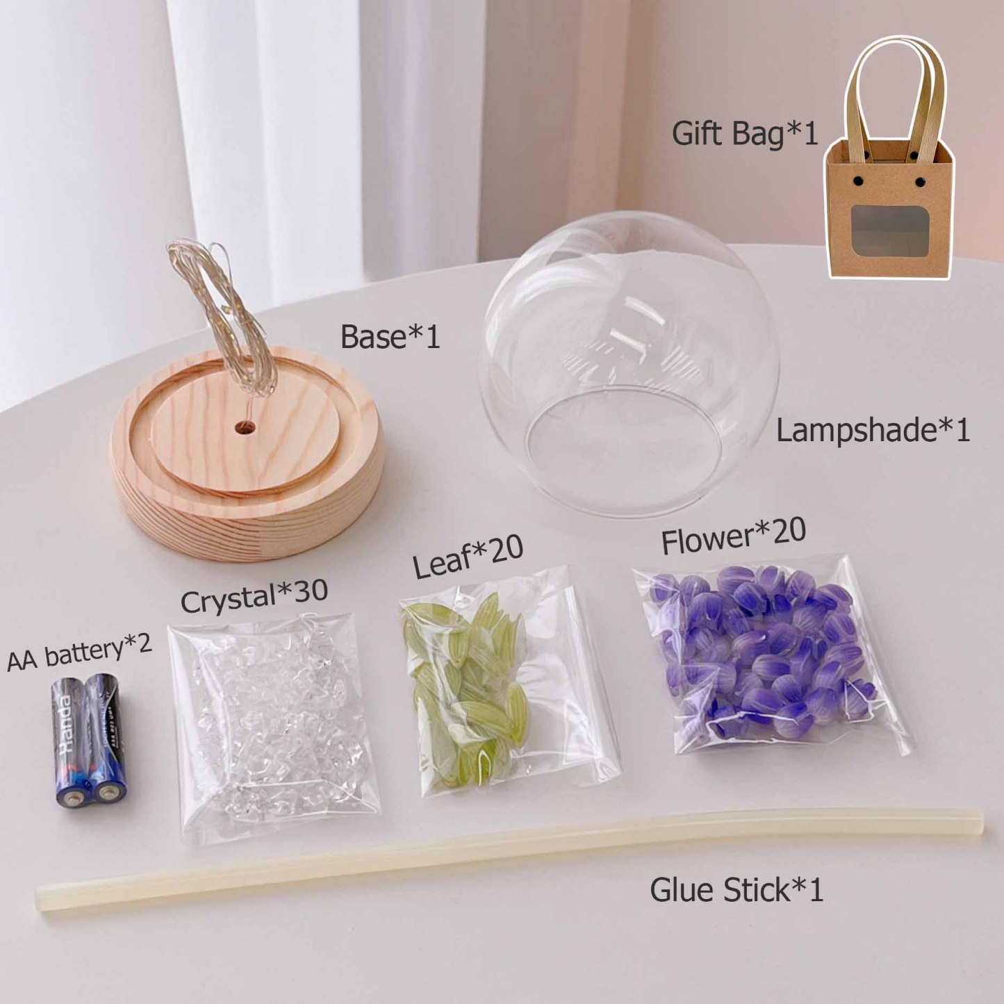 Mother's Day Gift DIY Tulip Night Light Material Pack-Engravingift