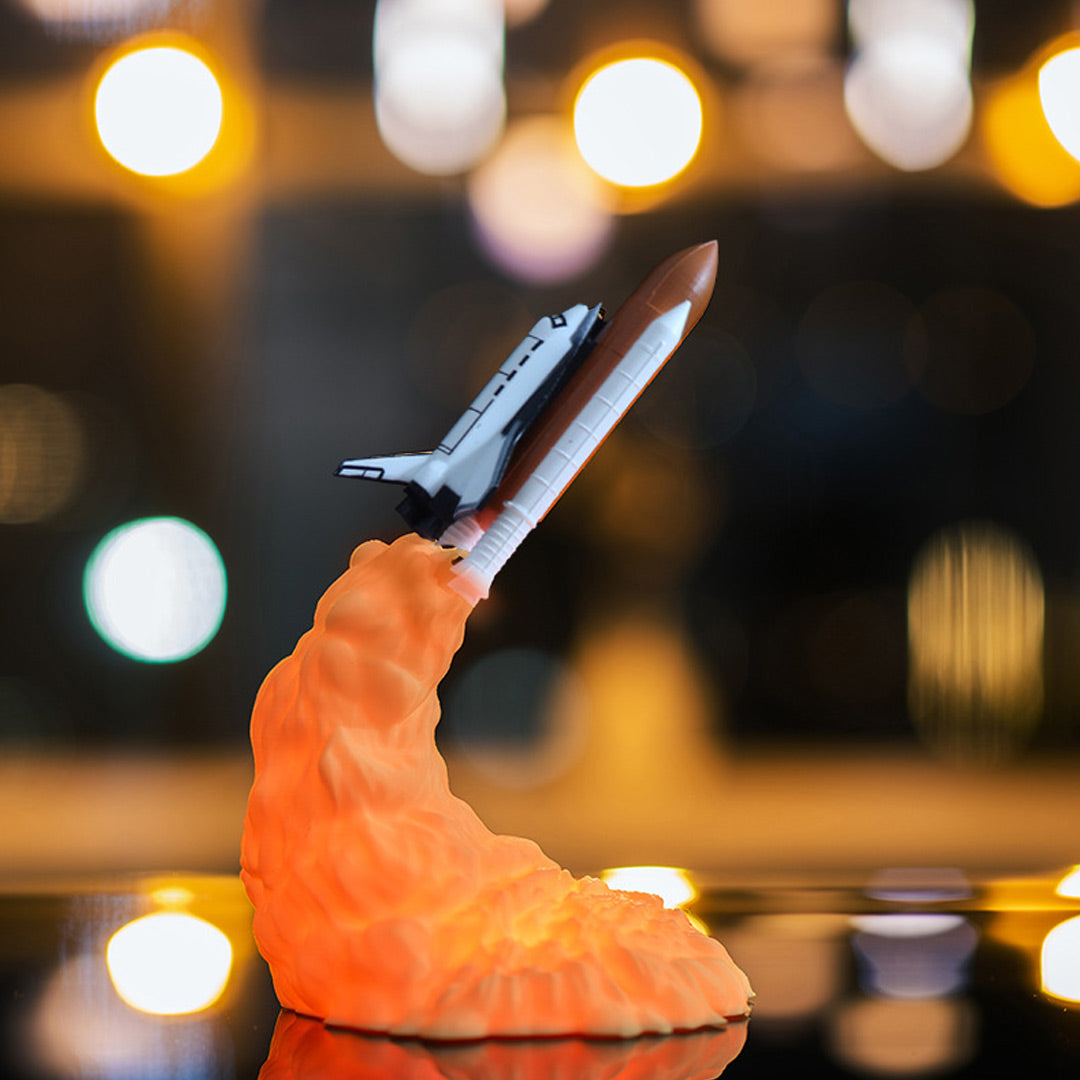 Christmas Gift Rocket Lamp/Space Shuttle Lamp-Engravingift
