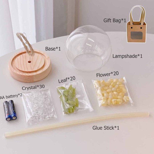 Mother's Day Gift DIY Tulip Night Light Material Pack-Engravingift