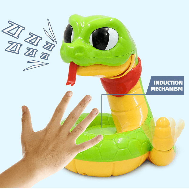 Mother's Day Gift Electric tricky and scary rattlesnake toy-Engravingift