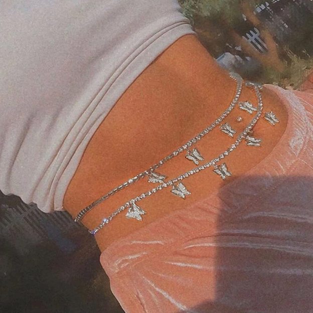 Mother'sDay Gift Butterfly Belly Chain-Engravingift