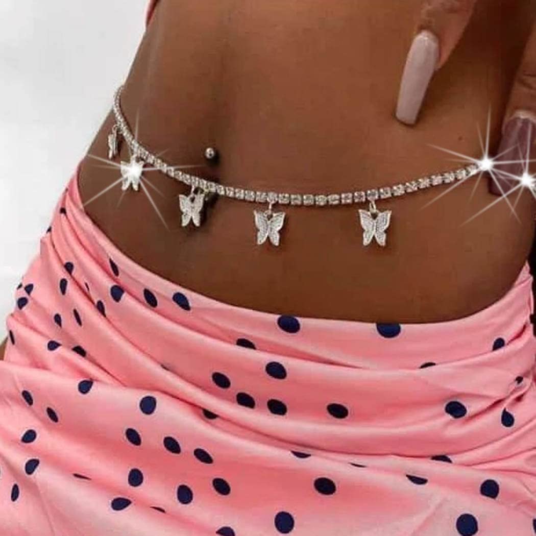 Mother'sDay Gift Butterfly Belly Chain-Engravingift