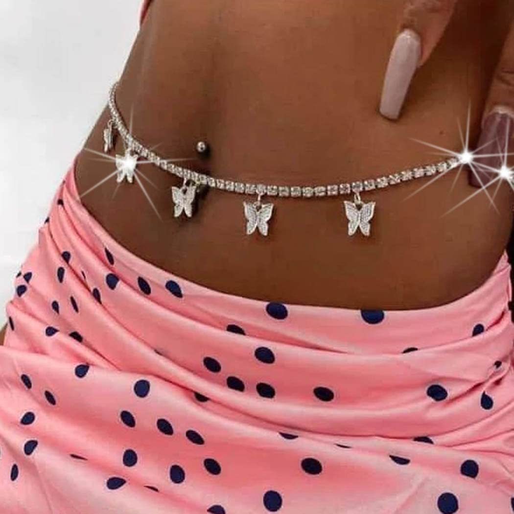 Mother'sDay Gift Butterfly Belly Chain-Engravingift