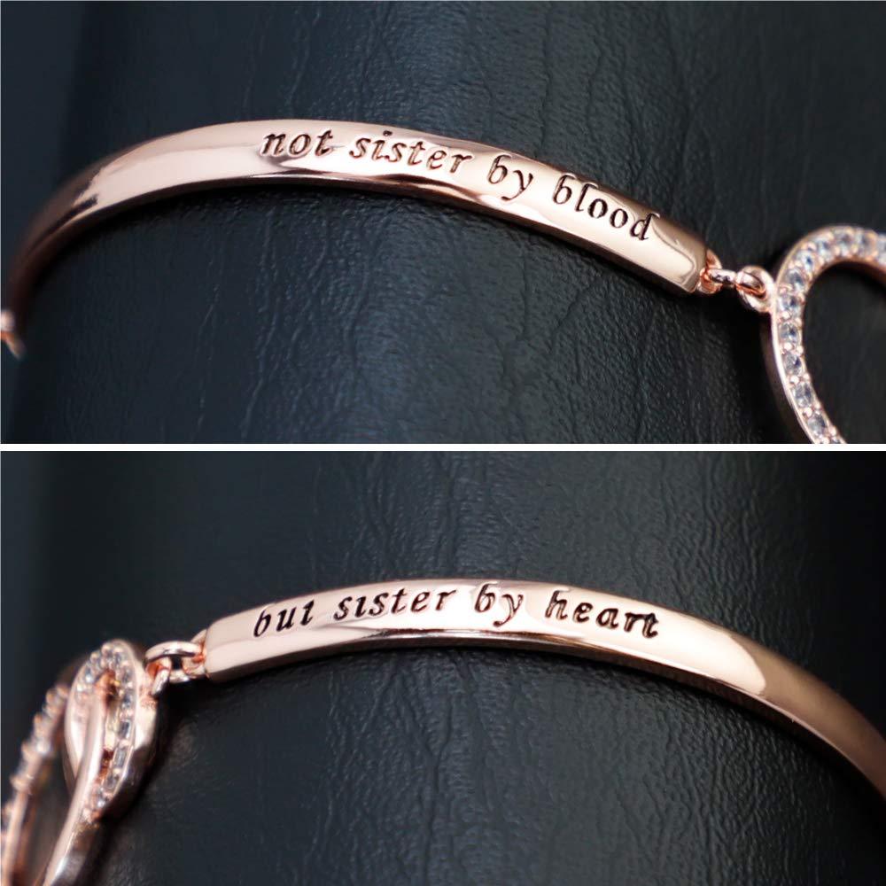 Mother's Day Gift Best Friend Bracelets for Women Friendship Charm Inspirational Bracelets-Engravingift