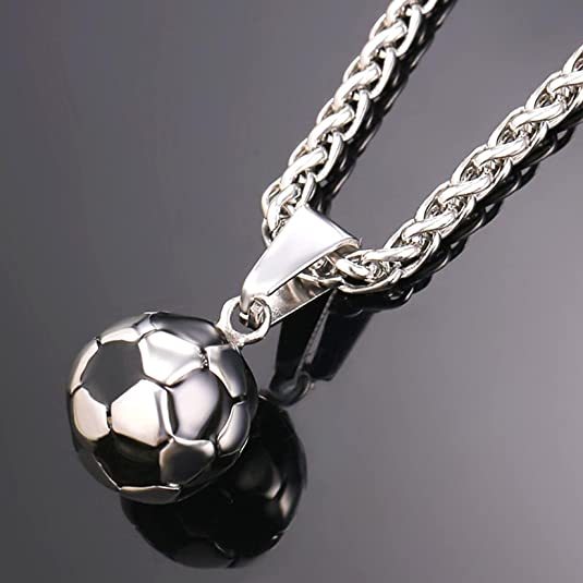 Mother's Day Gift To My Daughter, Love Mom (Motivational Sports Card) - Soccer/ Football Necklace Gift Set-Engravingift