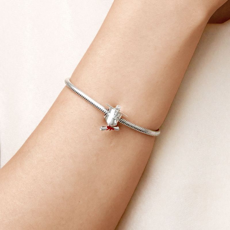 Graduation Gift Bachelor Hat Graduation Gift Charm-Engravingift