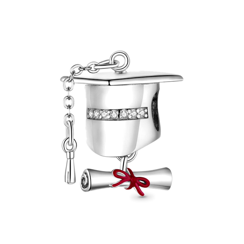 Graduation Gift Bachelor Hat Graduation Gift Charm-Engravingift