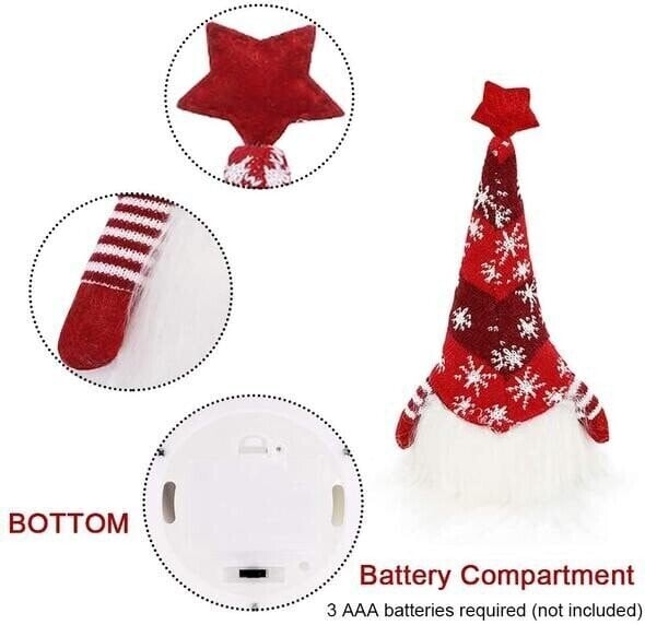 Christmas Gift Lovely Christmas Gnome Lights (Limited edition)-Engravingift