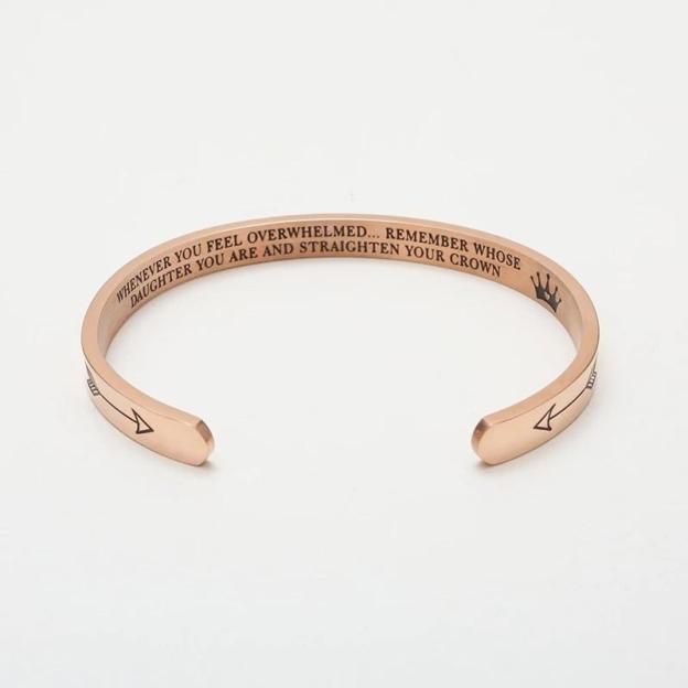 Mother's Day Gift Adjustable Bracelet-to daughter,to granddaughter,to sister-Engravingift