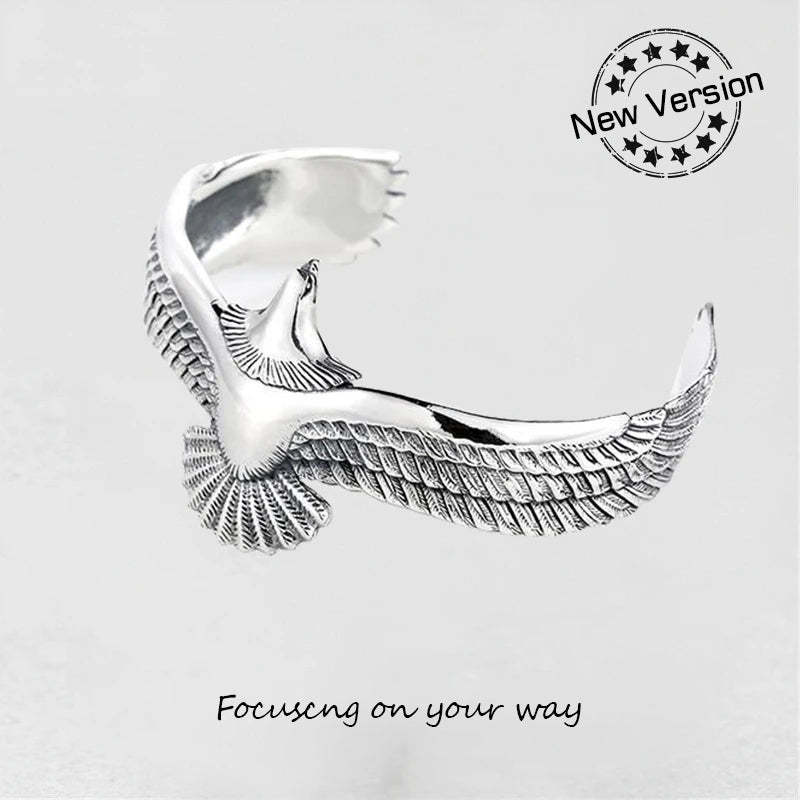 Christmas Gift Eagle Cuff Bracelet For Men Open Adjustable