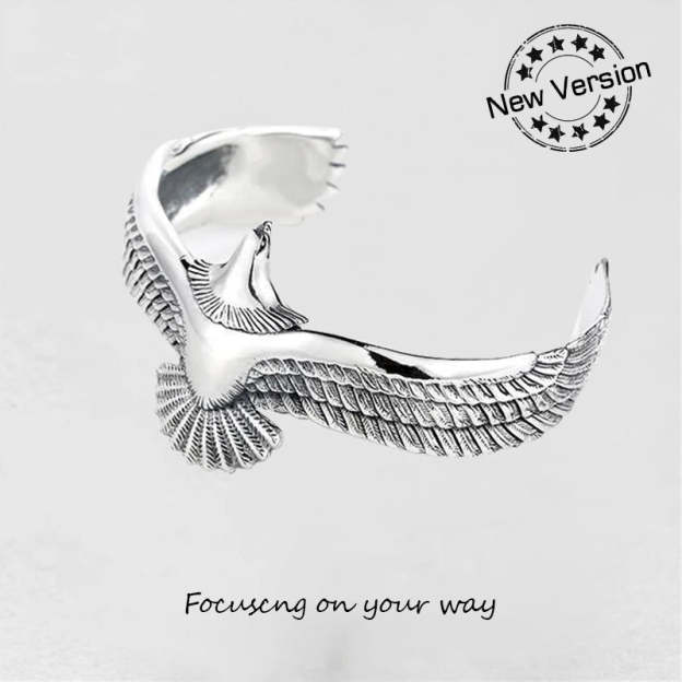 Christmas Gift Eagle Cuff Bracelet For Men Open Adjustable