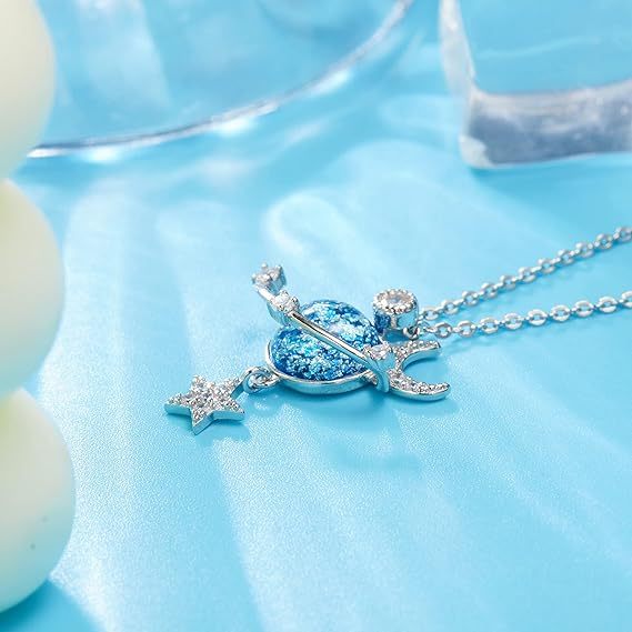 To My Beautiful Granddaughter Stars & Moon Necklace