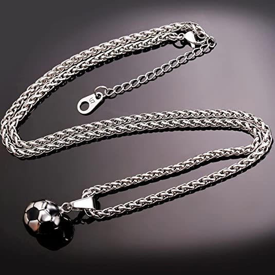 Mother's Day Gift To My Daughter, Love Mom (Motivational Sports Card) - Soccer/ Football Necklace Gift Set-Engravingift