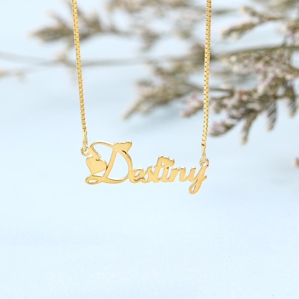 Mother's Day Gift Custom Name Necklace Personalized Name Chain Great Gift For Mother-Engravingift