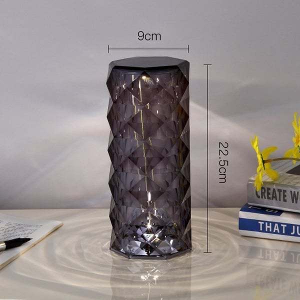 Christmas Gift Touching Control Rose Crystal Lamp - Buy 2 Free Shipping-Engravingift