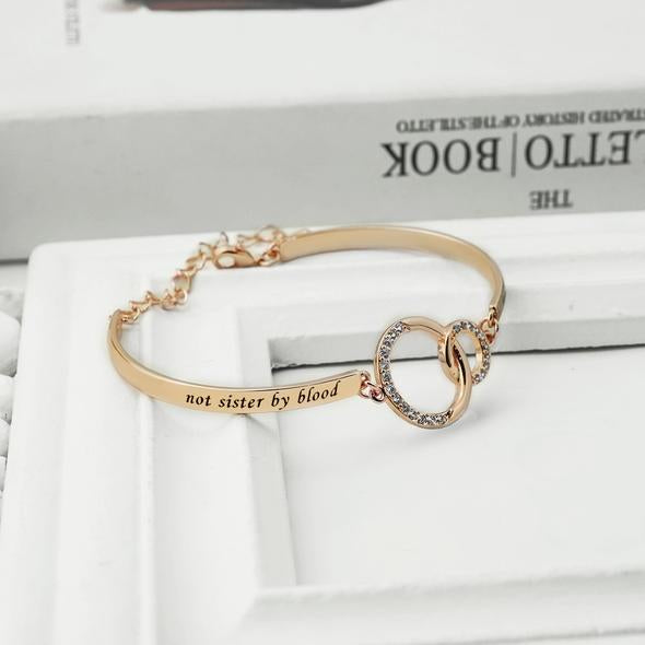 Mother's Day Gift Best Friend Bracelets for Women Friendship Charm Inspirational Bracelets-Engravingift