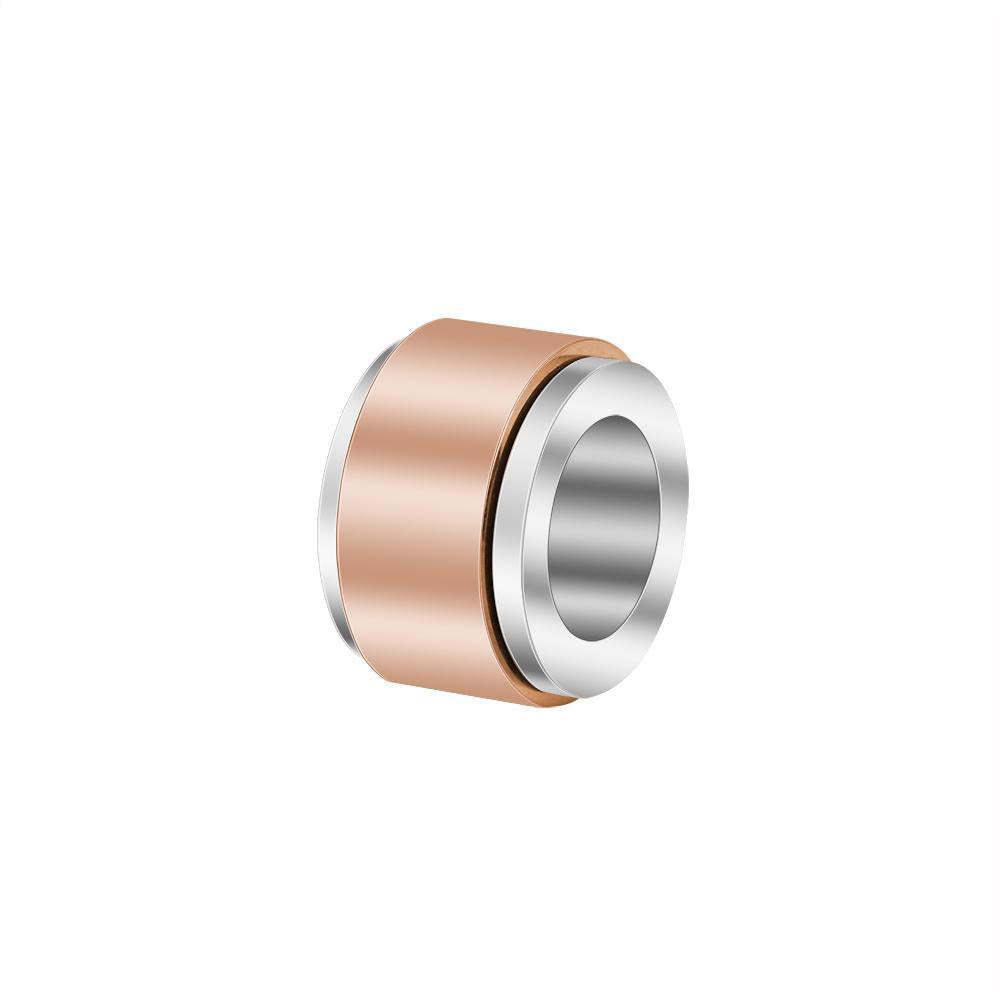 Christmas Gift Leather Bracelet With Rolling Custom Beads