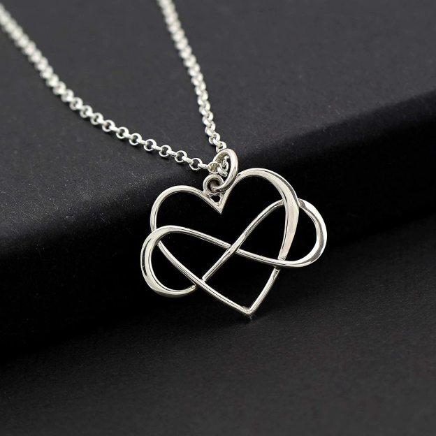 Mother's Day Gift Everyday you change the world Infinity Heart Necklace-Engravingift