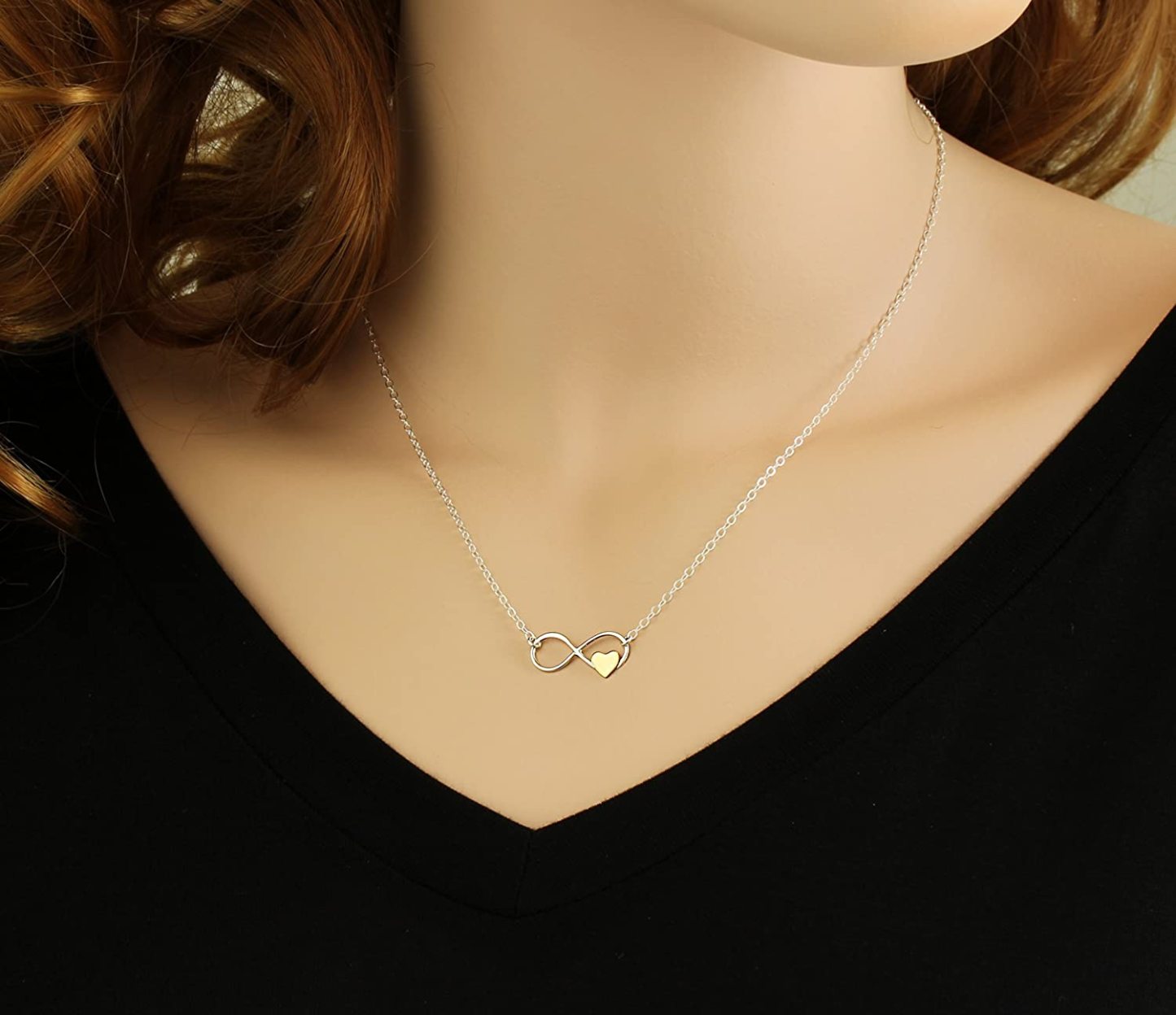Mother's Day Gift Unbiological Mother & Child Gift for from Stepmom Infinity Heart Necklace-Engravingift