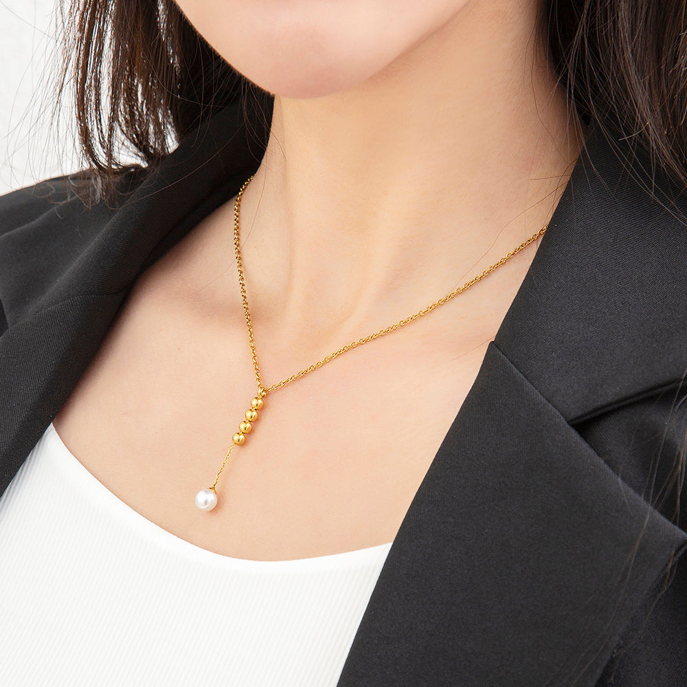 Mother's Day Gift Gold Gourd Pendant Necklace-Engravingift