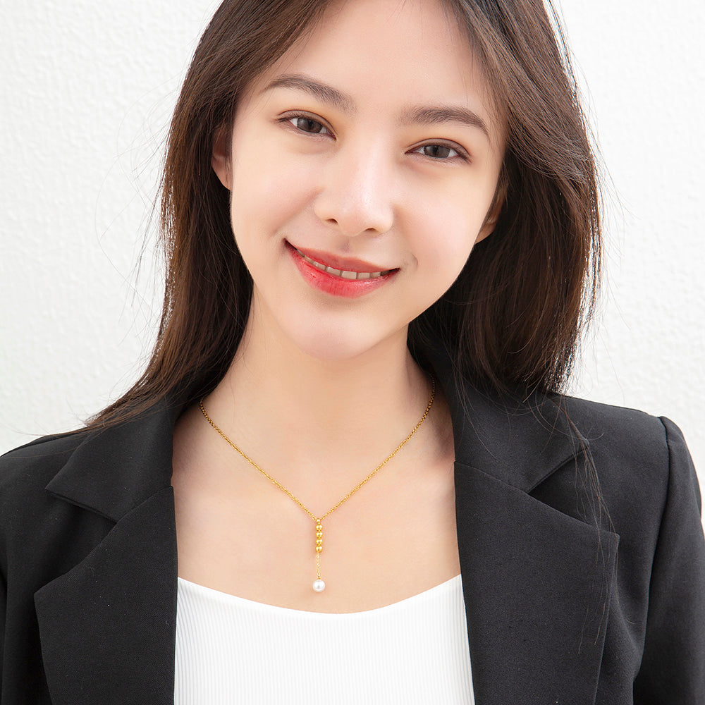 Mother's Day Gift Gold Gourd Pendant Necklace-Engravingift