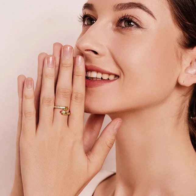 Mother's Day Gift Hug Ring -A Hug To Show I’m Always Here Adjustable Love Ring Set Gift-Engravingift