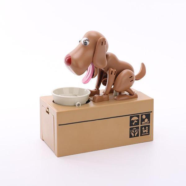 Christmas Gift Little Dog Piggy Bank-Engravingift