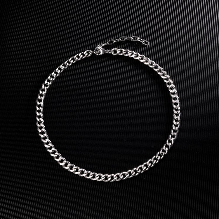 Father's Day Gift To My Dear Son Cuban Chain Necklace Stainless Steel Necklace Warm Gifts