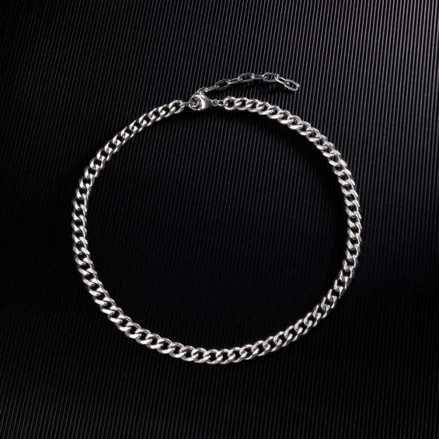 Father's Day Gift To My Dear Son Cuban Chain Necklace Stainless Steel Necklace Warm Gifts