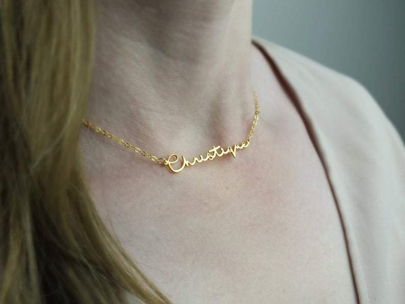 Mother's Day Gift Custom Name Necklace Personalized Name Chain Pendant Great Gift for Girls-Engravingift