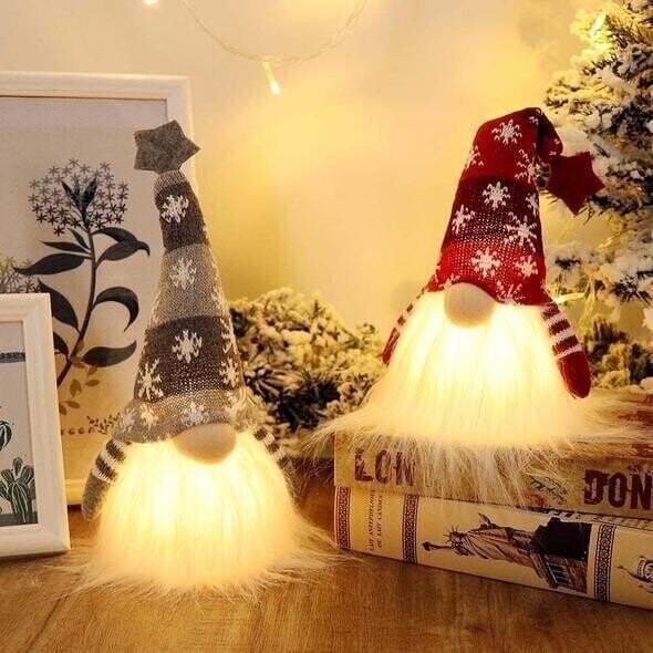 Christmas Gift Lovely Christmas Gnome Lights (Limited edition)-Engravingift