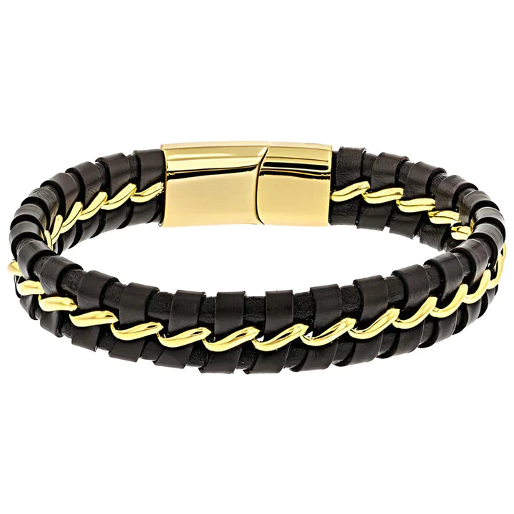 Christmas Gift To My Son Leather Wave Bracelet Highs and Lows Bracelet Birthday Gift "I WILL BE THERE FOR YOU"-Engravingift