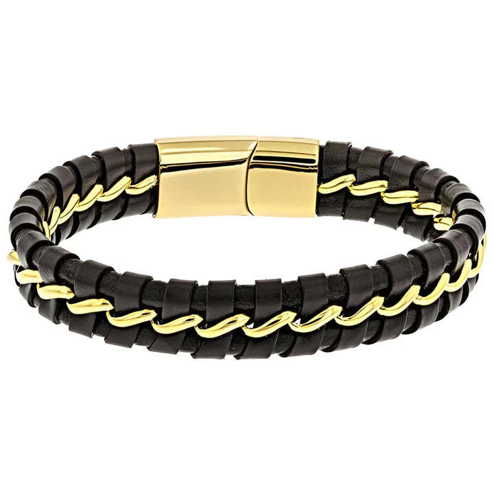 Christmas Gift To My Son Leather Wave Bracelet Highs and Lows Bracelet Birthday Gift "I WILL BE THERE FOR YOU"-Engravingift