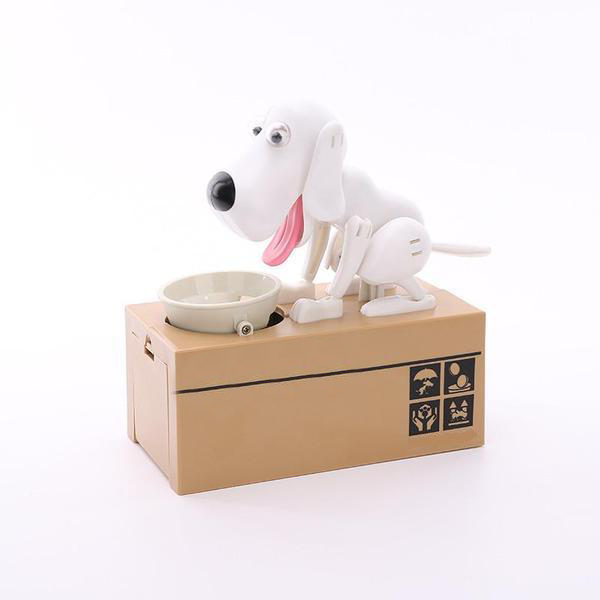 Christmas Gift Little Dog Piggy Bank-Engravingift