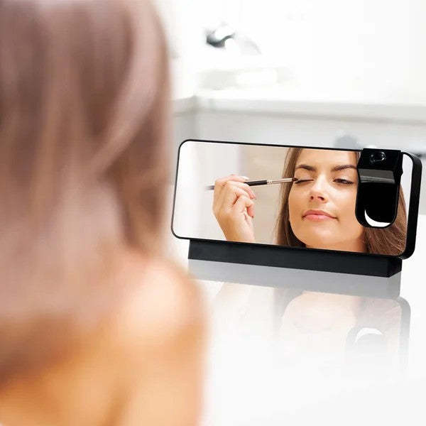 Christmas Gift Mirror projection Alarm Clock-Engravingift