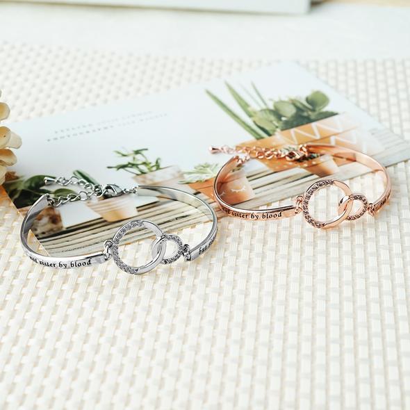 Mother's Day Gift Best Friend Bracelets for Women Friendship Charm Inspirational Bracelets-Engravingift
