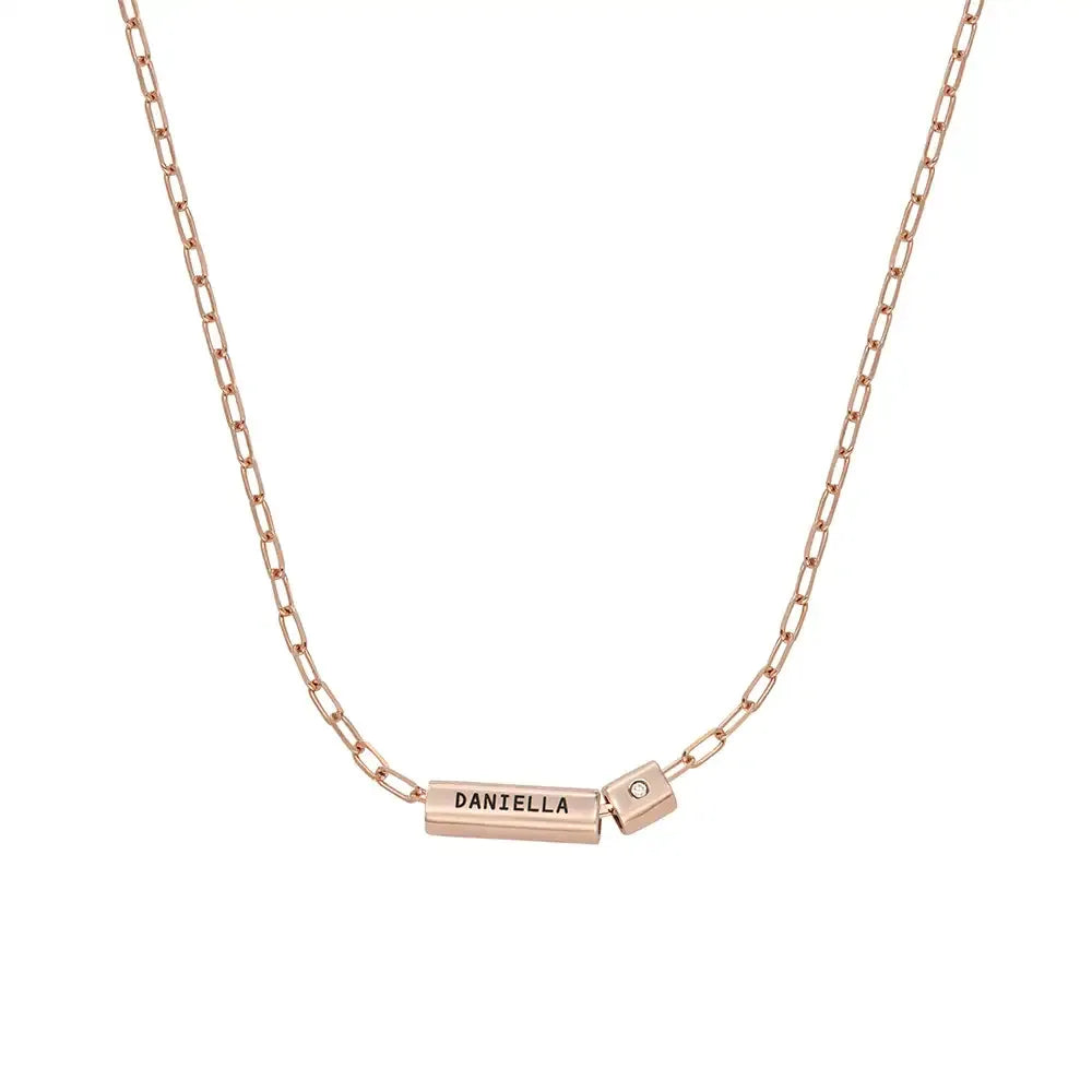 Christmas Gift Modern Tube Necklace