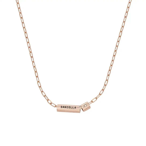 Christmas Gift Modern Tube Necklace