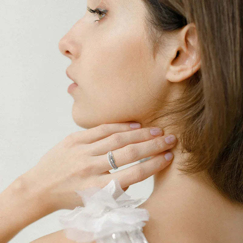 Mother's Day Gift For Daughter - S925 Drive Away Your Anxiety Layer Beads Fidget Ring-Engravingift