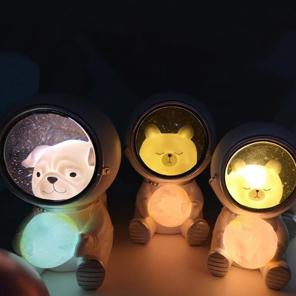 Mother's Day Gift Pet Astronaut Night Light-Engravingift