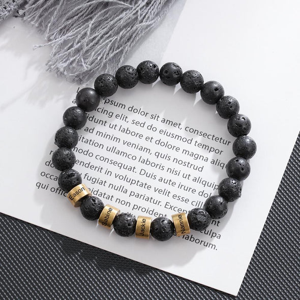 Christmas Gift Father's Day Gift! Custom Engraved Name Bracelet