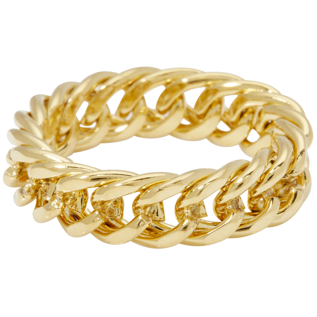 Mother's Day Gift Curb Chain Ring-Engravingift