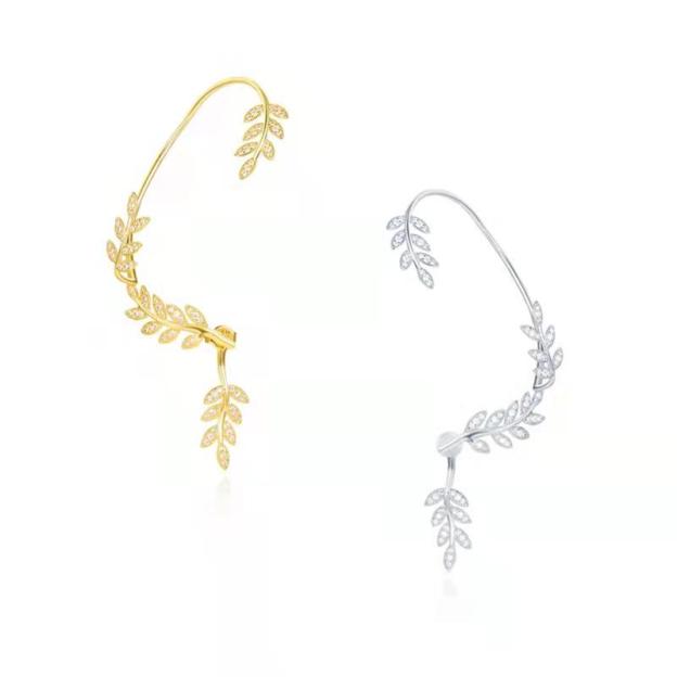 FANCY LEAF EAR CUFF STAY FANCY