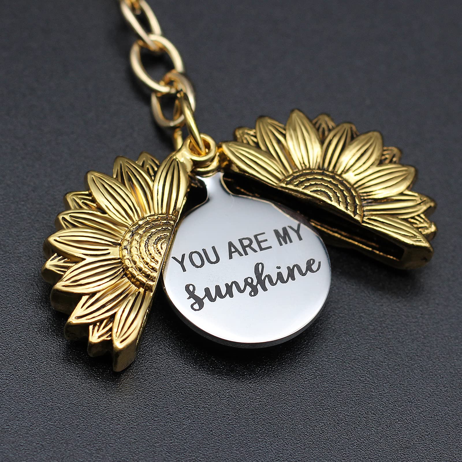 Mother's Day Gift “You are My Sunshine“ Keychain-Engravingift