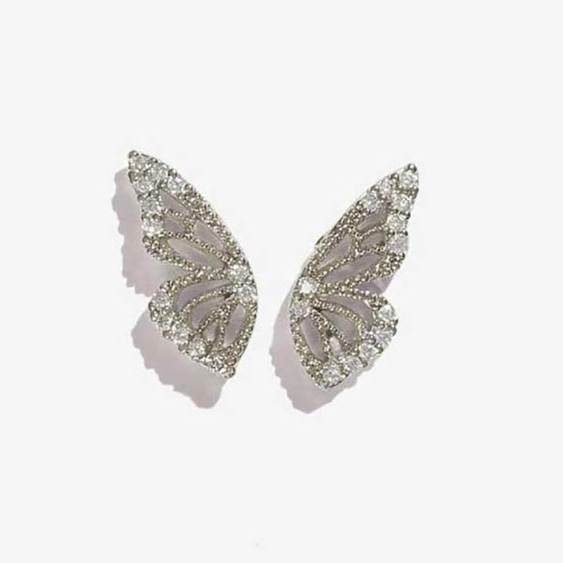 Mother's Day Gift Butterfly Wings Studs-Engravingift