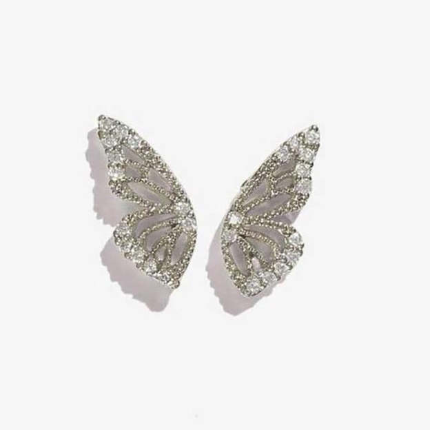 Mother's Day Gift Butterfly Wings Studs-Engravingift